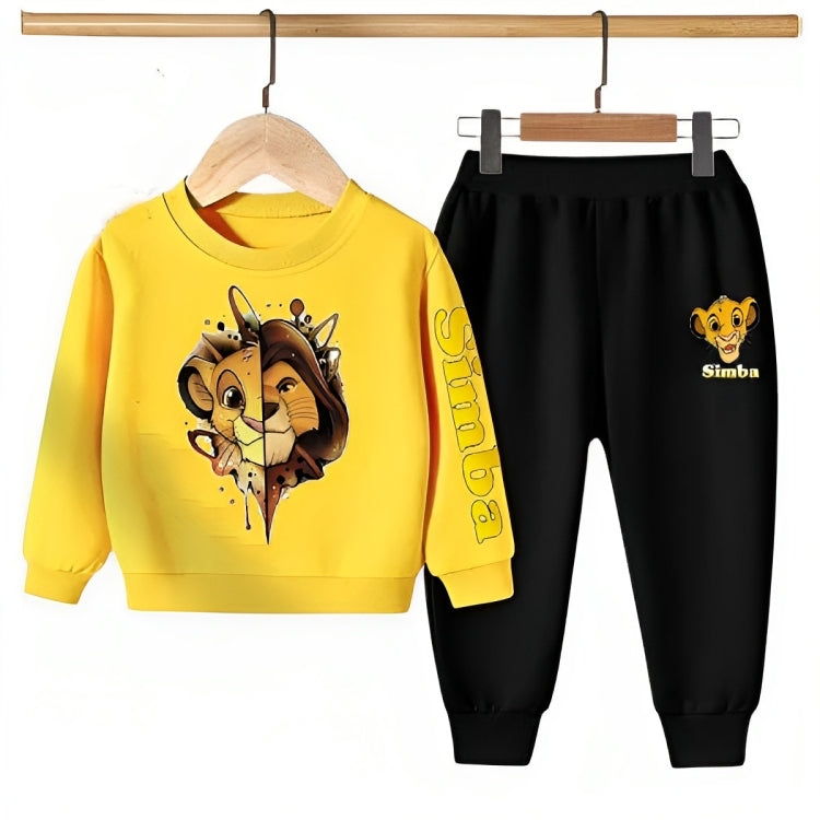 Yellow Lion Simba Kids Sweatshirt & Pant