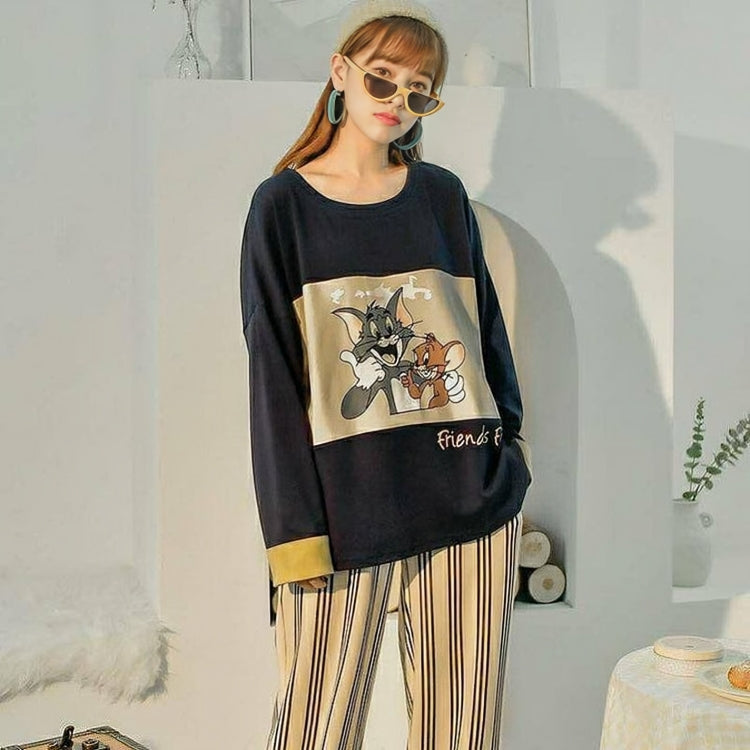 Tom & Jerry Printed Night suit